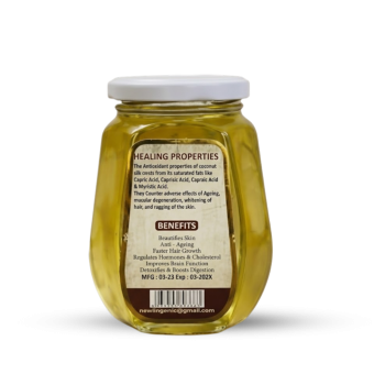 Coconut Oil Jar (Srilankan) - Image 3
