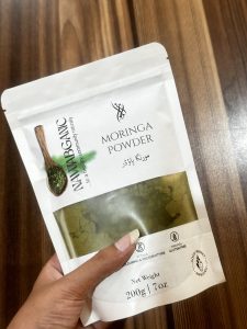 Customer photo for Moringa Powder